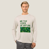 Natuur Tri-Blend Shirt (Voorkant)