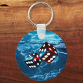 natuur troebelt wandtapijten sleutelhanger (Voorkant)