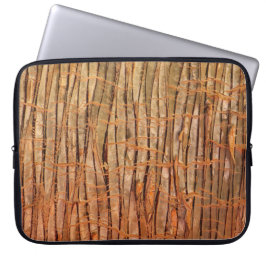 Natuur Tropische ijsboomschors Foto Laptop Sleeve