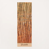 Natuur Tropische visboom Bark Foto Yoga Mat (Voorkant)