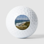 Natuur Tropische Zee strand van de Oceaan Personal Golfballen (Voorkant)