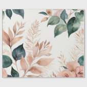 Natuur tuin cadeaupapier (Vlak)