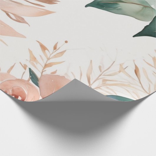 Natuur tuin cadeaupapier (Hoek)