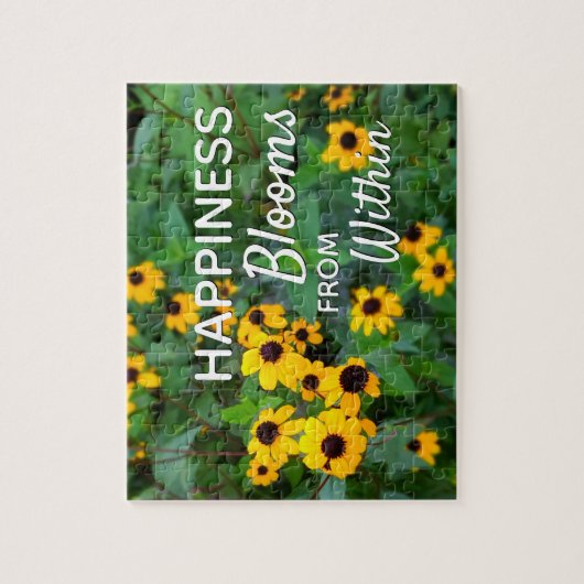 Natuur tuinventilatorcitaat legpuzzel (Verticaal)