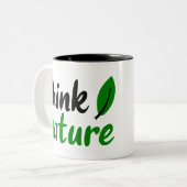 natuur tweekleurige koffiemok (Voorkant links)