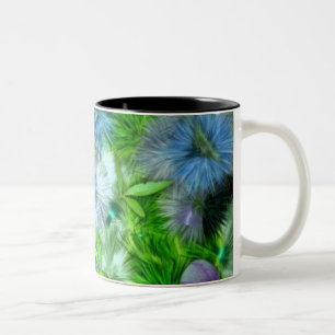 natuur tweekleurige koffiemok