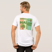 Natuur Typografie T-shirt ontwerp (Achterkant volledig)