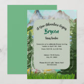 Natuur Uitnodiging (Voorkant / Achterkant)