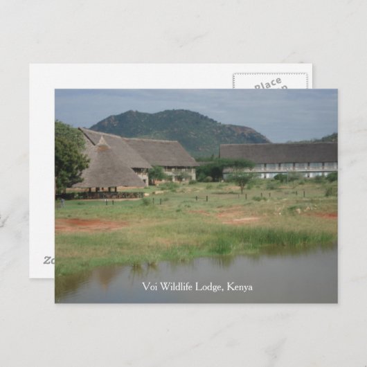 Natuur uitzicht briefkaart (Voorkant / Achterkant)