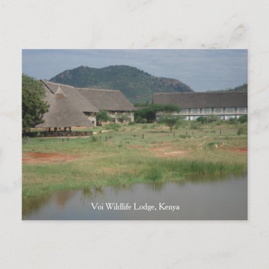 Natuur uitzicht briefkaart (Voorkant)