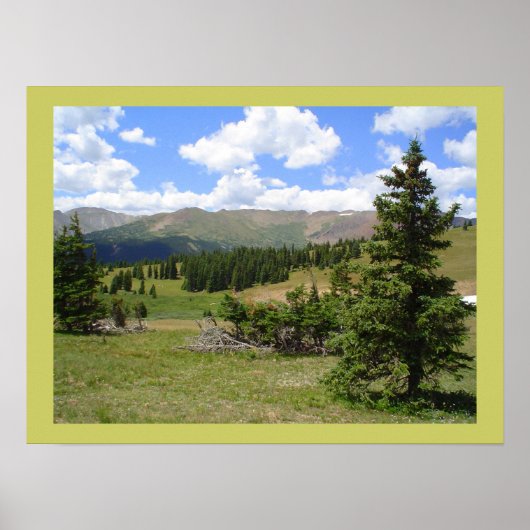 Natuur Uitzicht Poster (Voorkant)