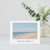 Natuur Uitzicht Zuid-Afrika Velddrif Beach Ocean Briefkaart (Staand voorkant)
