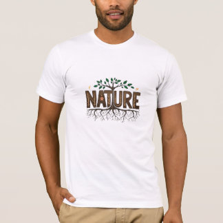 Natuur Uniek T-shirt ontwerp