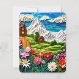 Natuur Vakantie Kaart