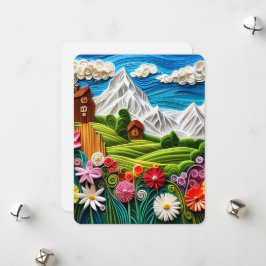 Natuur Vakantie Kaart