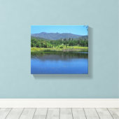 Natuur van Ahwahnee Hills Canvas Afdruk (Insitu (Houten vloer))