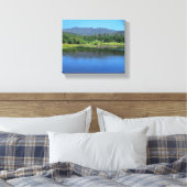 Natuur van Ahwahnee Hills Canvas Afdruk (Insitu (Slaapkamer))