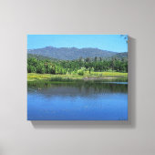 Natuur van Ahwahnee Hills Canvas Afdruk (Voorkant)