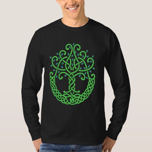 Natuur van bomen t-shirt (Voorkant)
