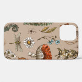  natuur van bossen naadloos. Amanita Case-Mate iPhone Case (Achterkant (horizontaal))