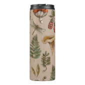  natuur van bossen naadloos. Amanita Thermosbeker (Achterkant)