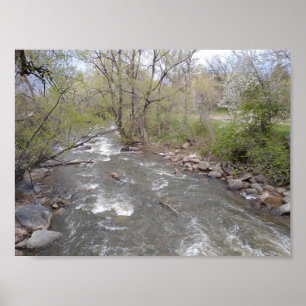 Natuur van Boulder Colorado Poster