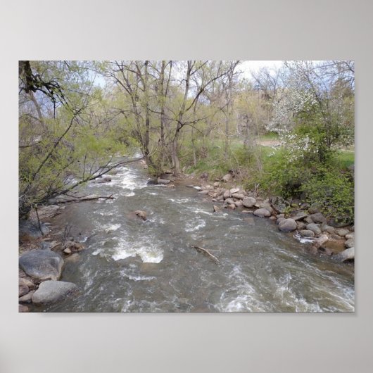 Natuur van Boulder Colorado Poster (Voorkant)