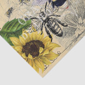 Natuur van  brouwen, zonnebloempitpapier tissuepapier (Detail)