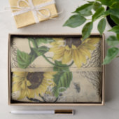 Natuur van  brouwen, zonnebloempitpapier tissuepapier (Geschenk)