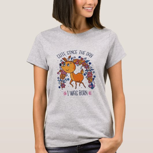 Natuur van Cartoon bij dieren T-shirt (Voorkant)