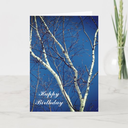 Natuur van de Birthday Kaart (Voorkant)