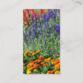 Natuur van de bloem visitekaartje (Achterkant)