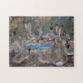 Natuur van de fokker van het Southwest Wildlife Qu Legpuzzel