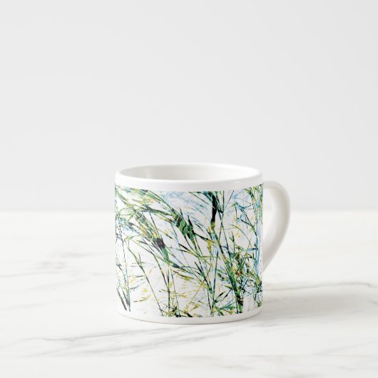 Natuur van de lentemakje espresso kop (Voorkant rechts)
