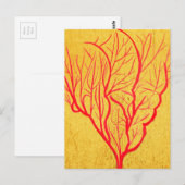 Natuur van de moderne kunst voor de omgeving van b briefkaart (Voorkant / Achterkant)