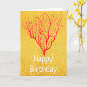 Natuur van de moderne kunst voor de omgeving van b kaart (Gele Bloem)