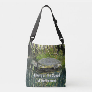 Natuur van de reflectie op de foto van de Pensioen Crossbody Tas
