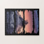  Natuur van de schilderachtig Berg Sky Sceneratie  Legpuzzel (Horizontaal)