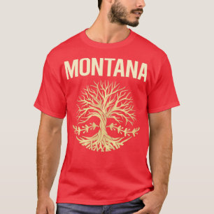 Natuur van de staat Montana T-shirt
