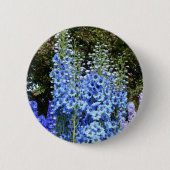 Natuur van de tuinbouwbloem ronde button 5,7 cm (Voorkant)