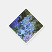 Natuur van de tuinbouwbloem servet (Hoek)