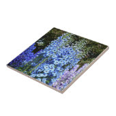 Natuur van de tuinbouwbloem tegeltje (Zijkant)