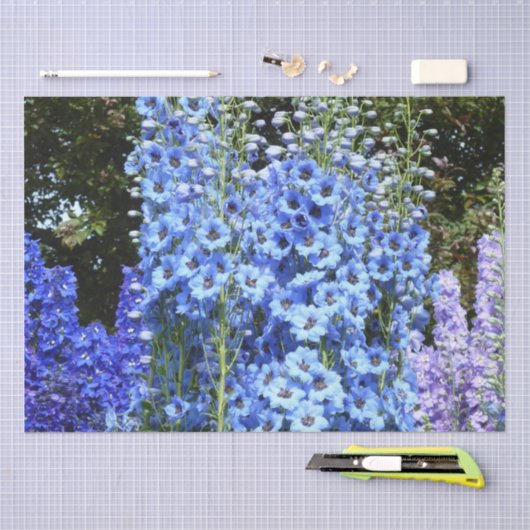 Natuur van de tuinbouwbloem tissuepapier (Craft)