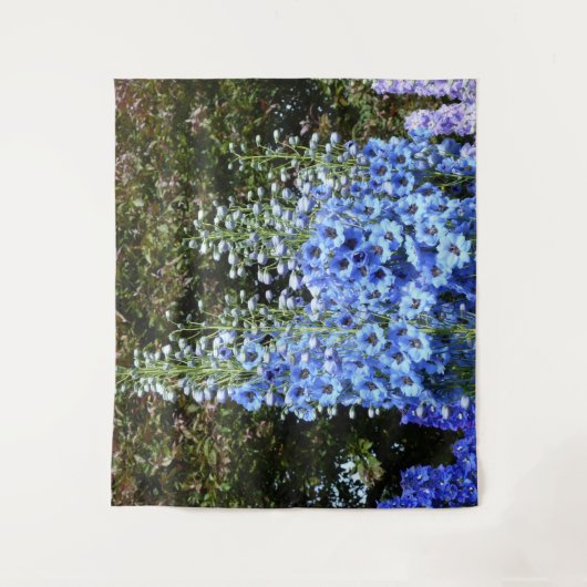 Natuur van de tuinbouwbloem wandkleed (Voorkant)