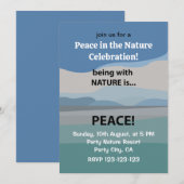 Natuur van de vrede kaart (Voorkant / Achterkant)