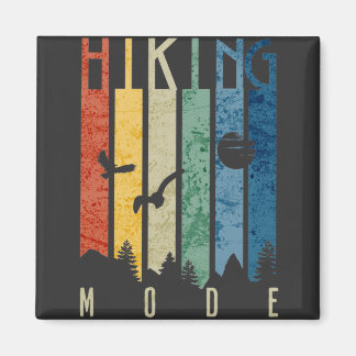 Natuur van de wandelmodus buitenshuis bergkamp magneet