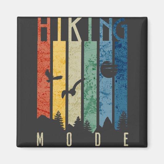 Natuur van de wandelmodus buitenshuis bergkamp magneet (Voorkant)