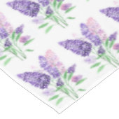 Natuur van de Waterverf van Lilacs Purple Flowers Tafelkleed (Gekanteld)