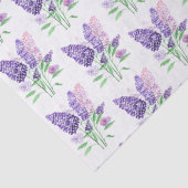 Natuur van de Waterverf van Lilacs Purple Flowers Tissuepapier (Detail)