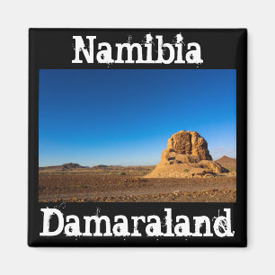 Natuur van de woestijn van Namibië Mars Damaraland Magneet